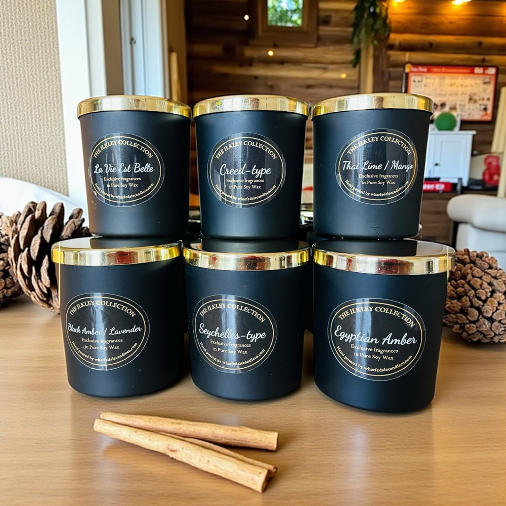 'Ilkley Classic' (30cl) with Gold lid & REFILLS