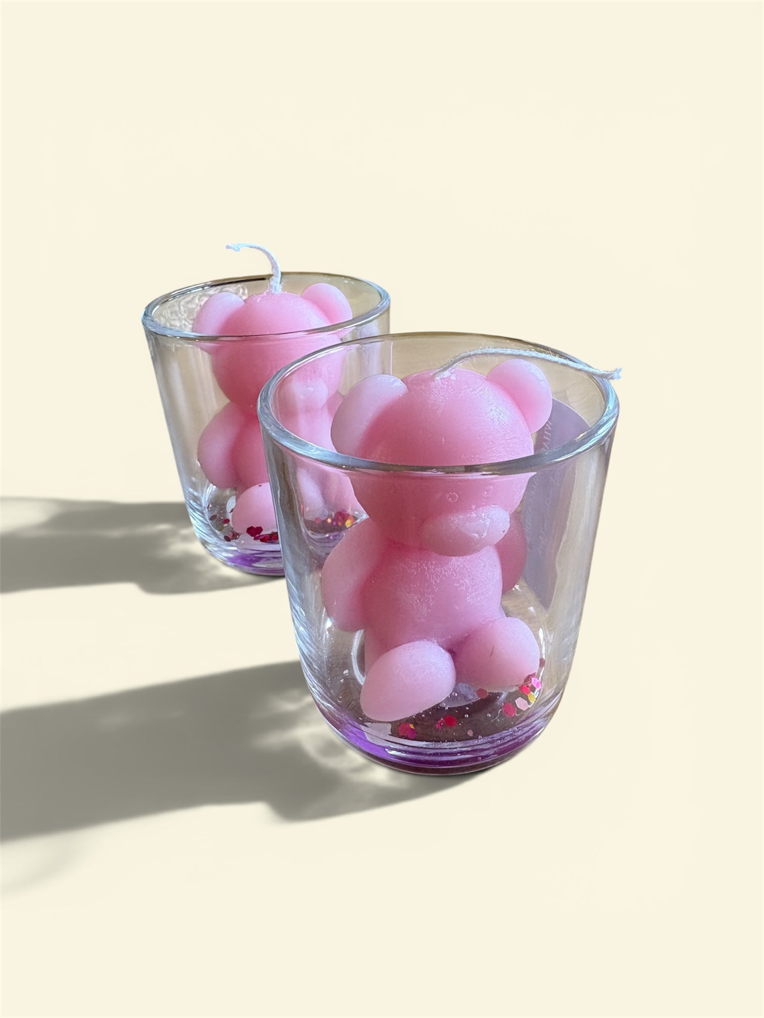 NEW! Teddy Bath time Candle